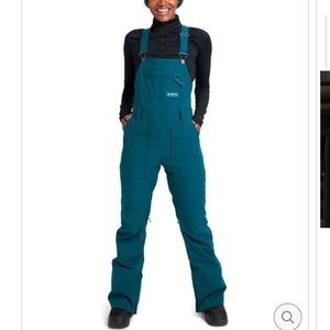Like New Burton Avalon Bib Pant - Shaded Spruce - XS - Women’s